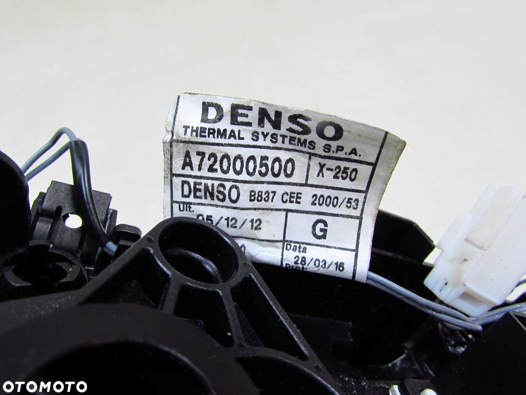 FIAT DUCATO BOXER JUMPER 14-23 PANEL NAWIEWU KLIMATYZACJI 168340200 - 7