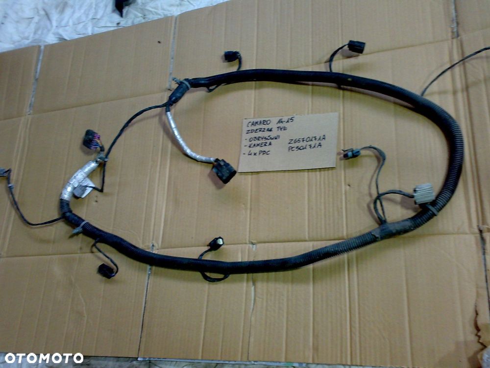 chevrolet camaro 2014 - 2015 lift wiązka instalacja w zderzak tylny 4xpdc - 3