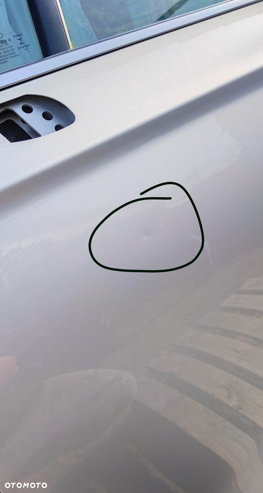 Drzwi Przód Przednie Lewe Srebrne Kompletne Ford Mondeo MK5 - 3