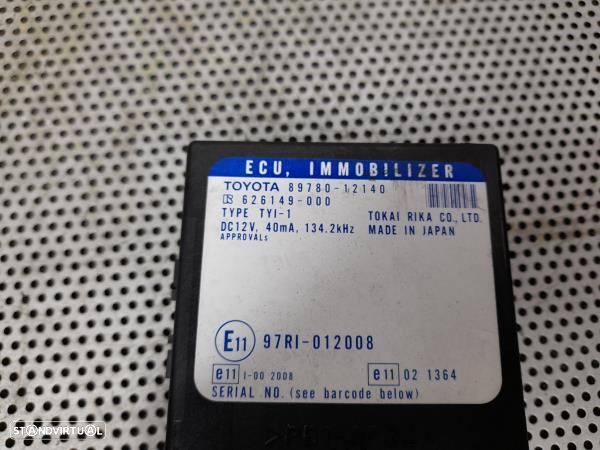 Centralina / Modulo Igniçao (Imobilizador) Toyota Corolla (_E12_) - 6