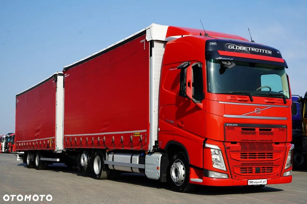 Volvo FH 460 / ZESTAW TANDEM / 120 M3 / PRZEJAZDOWY / I-SAVE / KLIMA POSTOJOWA / OŚ PODNOSZONA SKRĘTNA / WIELTON / PLANDEKA ZBROJONA - - 1