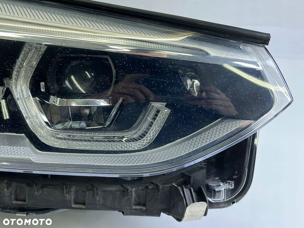 bmw g01 g02 adaptive led lampa prawa reflektor usa oe 8739658 - 3