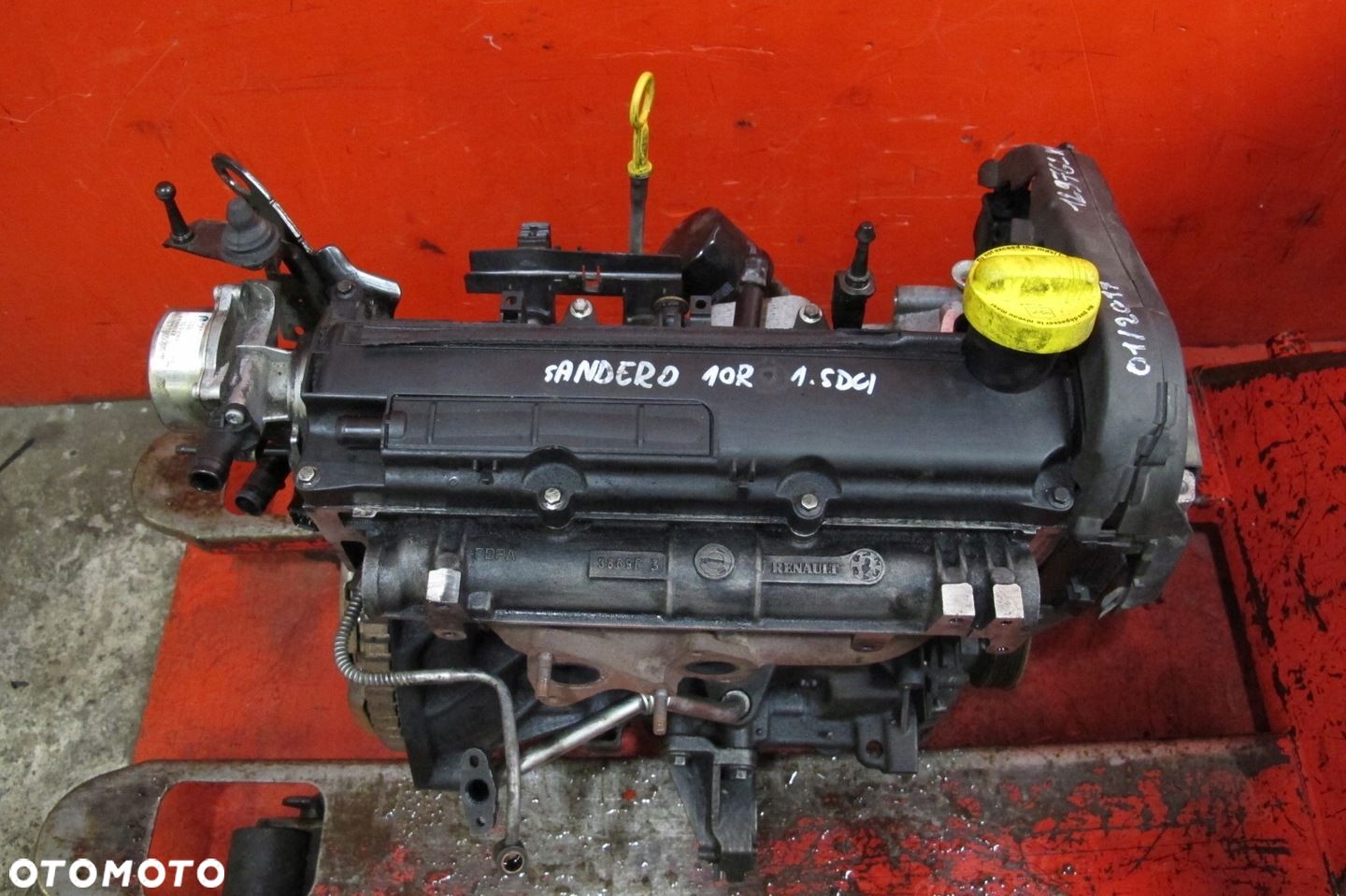 DACIA SANDERO I 1 LOGAN STEPWAY SILNIK 1.5 DCI K9K792 - 1