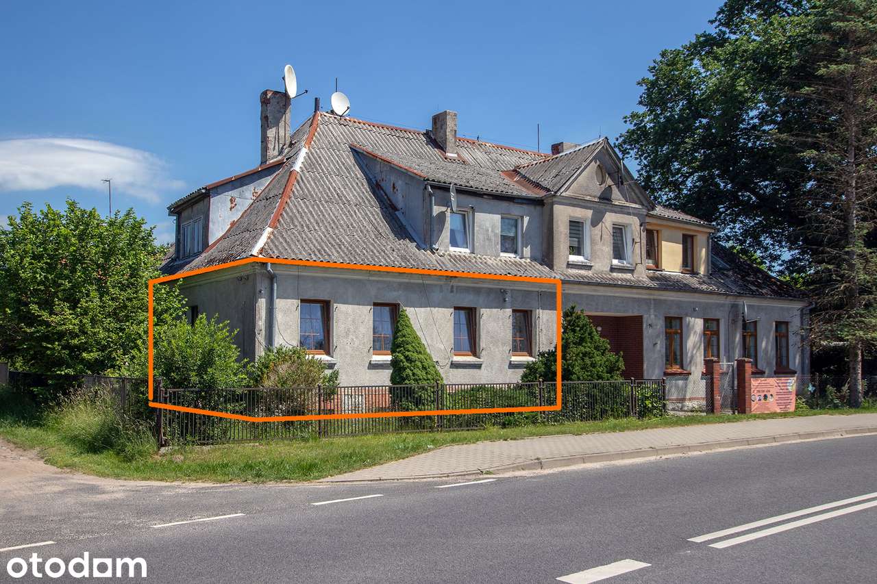 Kościernica - mieszkanie 3 pokojowe z ogródkiem