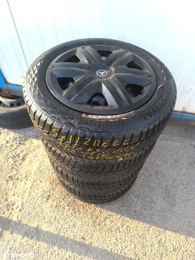 5x112 Felgi Stalowe Stal 16 Koła Zimowe Zima MERCEDES C W202 W203 W204 KLASA E W210 W211 W124 190 W201 CLK W208 W209 B W245 Legnica ALU-RAD 7mm Legnica ALU-RAD 22r. 205/55 - 8