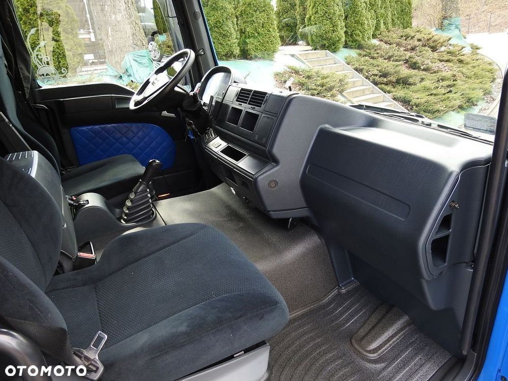 MAN TGM 15.290 PLANDEKA WINDA 18 PALET KLIMATYZACJA TEMPOMAT PNEUMATYKA BLIŹNIACZE KOŁA  290KM - 38