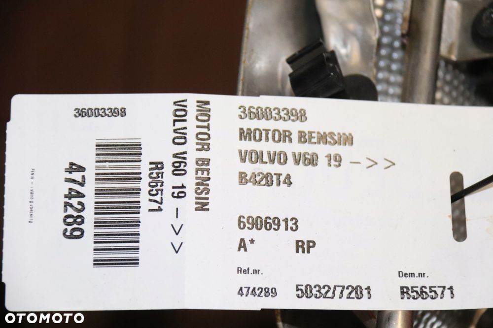 volvo v60 s60 xc40 silnik 2.0 b3 b4 mild hybrid b420t4 - 10