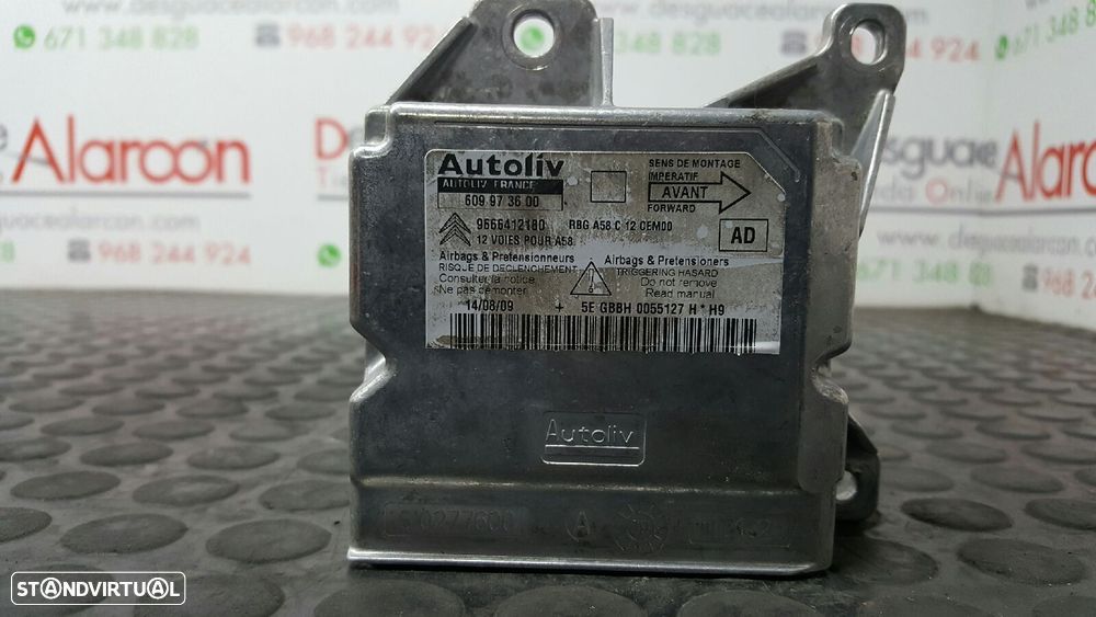 CENTRALINA DE AIRBAG CITROEN C3 PICASSO SX - 2