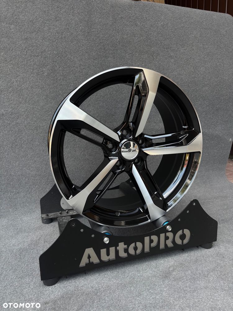 NOWE alufelgi M pakiet 5x112 18 felgi 8j ET35 BMW seria 3 G20 G22 G30 G31 F44 G22 G23 G32 F39 G60 G01 X1 F48 G42 X2 U06 Active Tourer Z4 G29 xDrive Styling 930 czarne polerowane jak Japan Racing Carbonado Rubin - 2