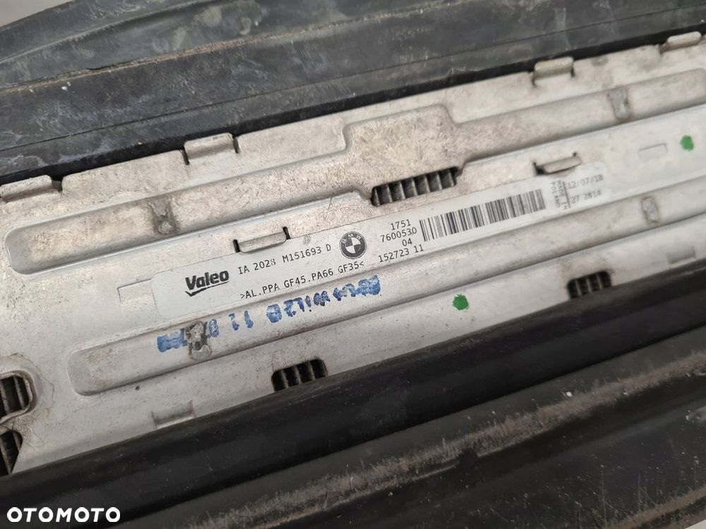 BMW F20 F21 118D CHŁODNICE WENTYLATOR 6804722 8585732 7600530 - 7