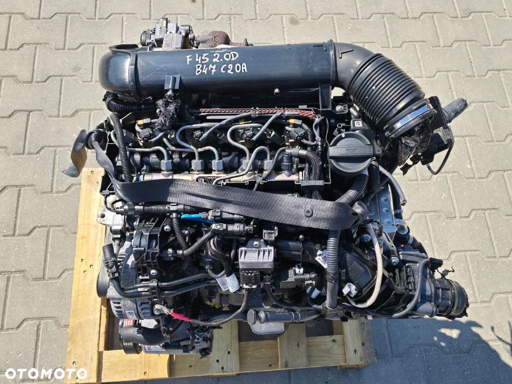 BMW F45 F48 MINI F55 F60 SILNIK SŁUPEK 2.0D B47C20A 131TYŚ.KM - 2
