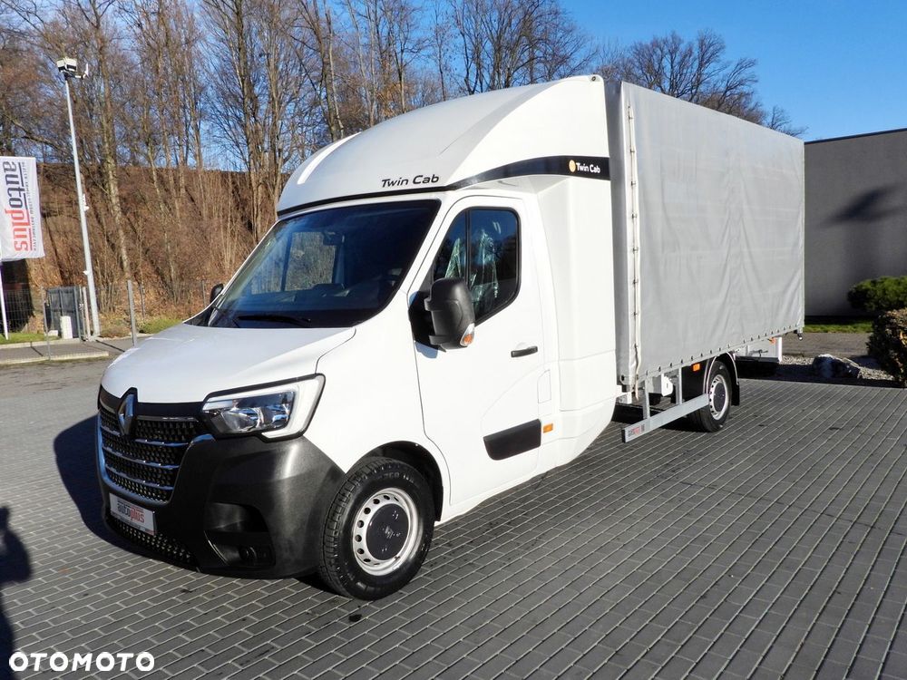 Renault MASTER PLANDEKA 8 PALET WEBASTO TEMPOMAT LEDY KLIMATYZACJA  165KM - 7