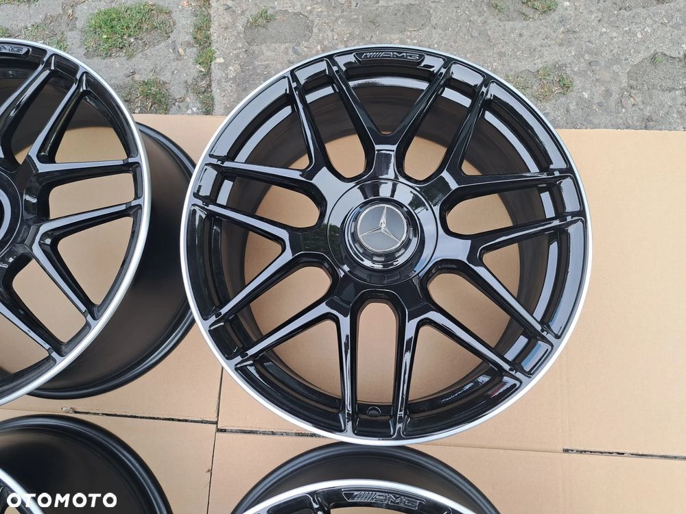 Oryg. Mercedes A-Klasa CLA 45 AMG S A45 177 A177 Pianoblack + ring Forged - 3