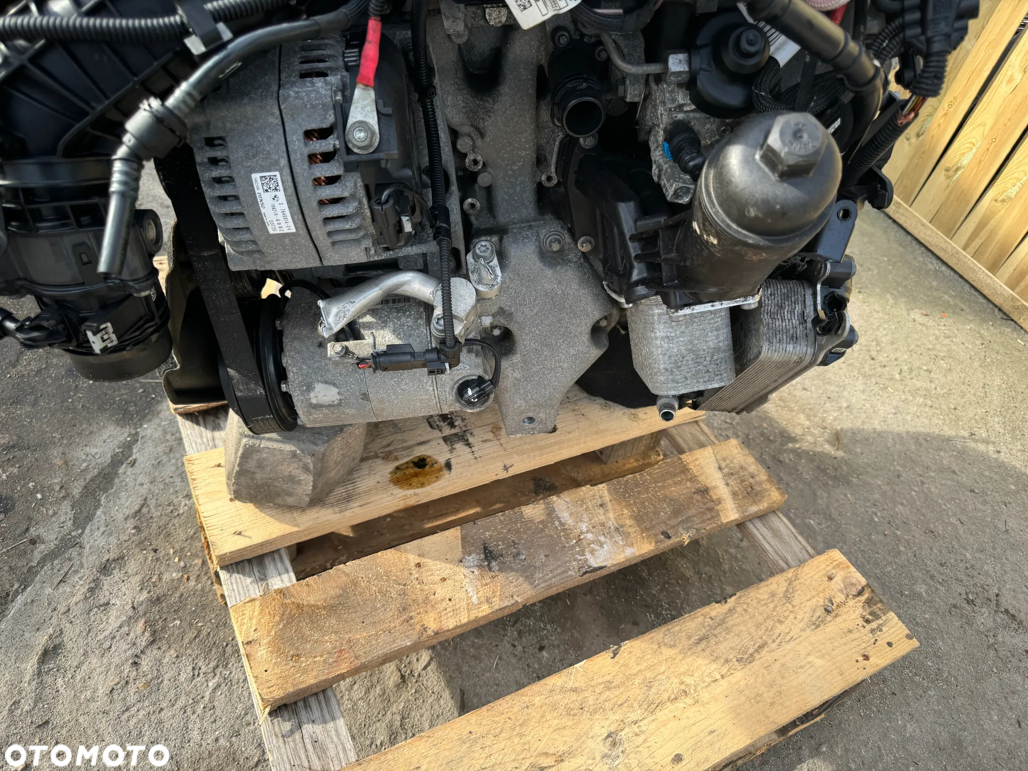 silnik b47d20a 2.0d bmw f10 kompletny 190km euro 6 104 tyskm - 6