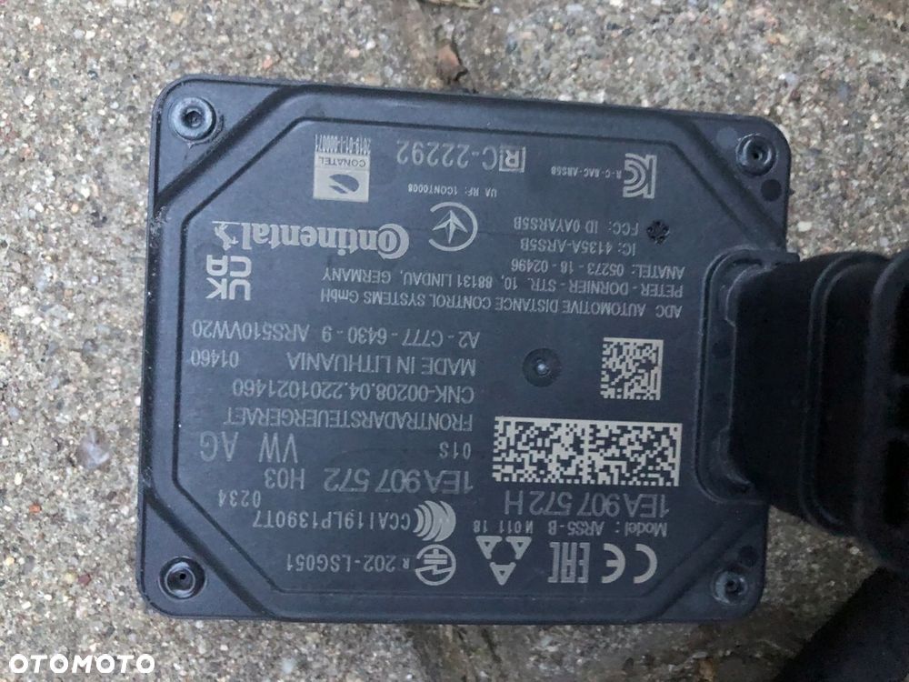 VW ID.4 INSTALACJA RADAR SENSOR VW ID 3 1EA907572H - 3