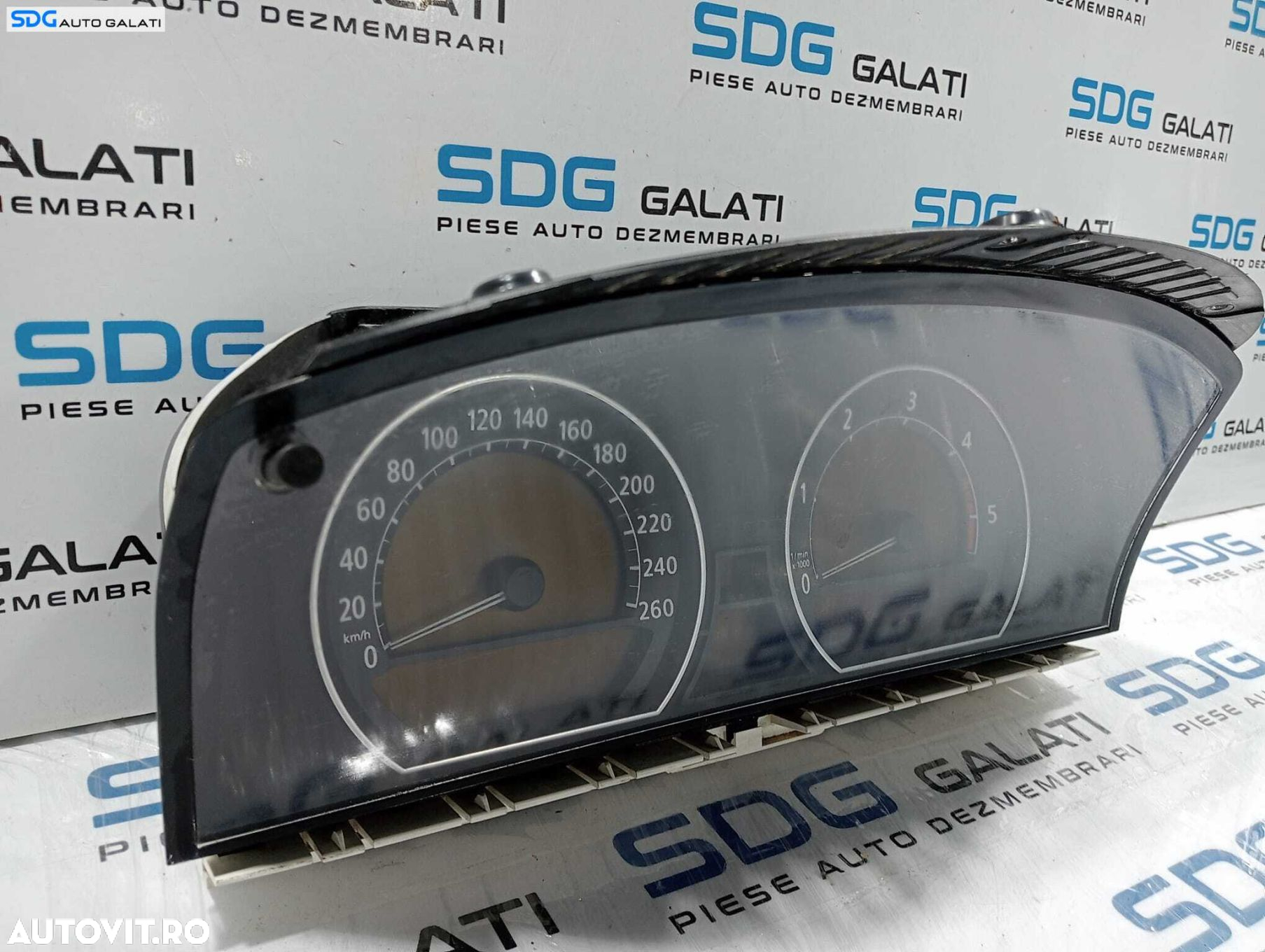 Ceas Ceasuri Cluster Instrumente Bord Volan Stanga KM BMW Seria 7 E65 E66 730 3.0 D FL Facelift 2001 - 2008 Cod 62.11 6956632 [L4786] - 8