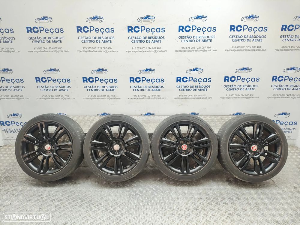 Conjunto de jantes 18 Matrix Jaguar XE X760 7,5J ET46 5x108 Original - 10