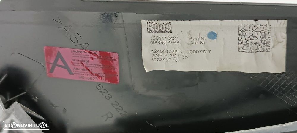 RETROVISOR DIREITO MERCEDES CLASE B (W246) B 180 CDI (246.212) - 6