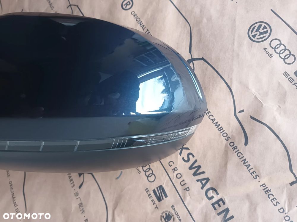 AUDI A6 C7 4G lift 2017 Lusterko zewn. Lewe 12 pin 4G1857409AB LX5R 28km - 2
