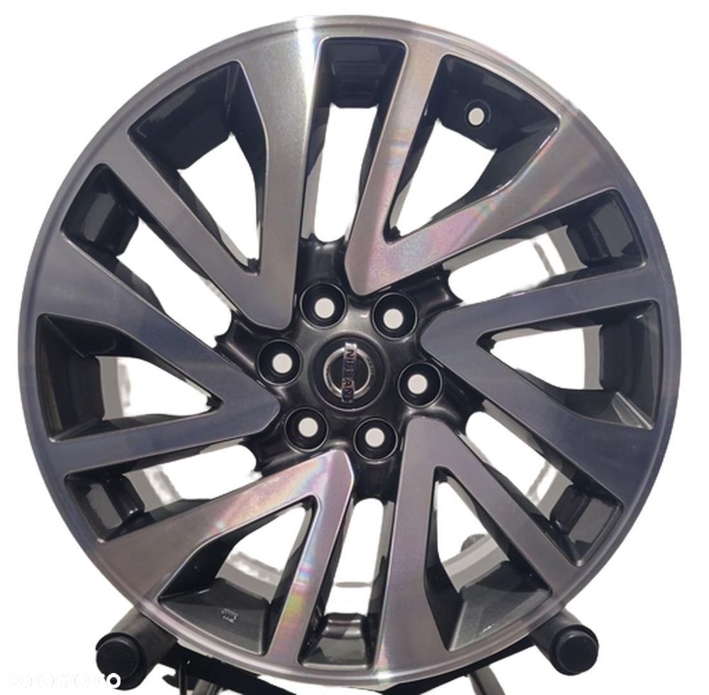 Felgi aluminiowe OE NISSAN NAVARA 7x18 6x114,3 ET45 4JA6A JAK NOWE ! - 2