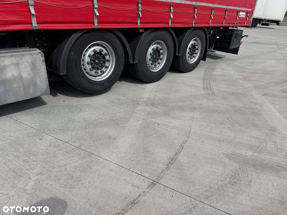 Schmitz Cargobull STANDART OŚ podnoszona kosz  opony 100%  alu deski zbrojona plandeka - 5
