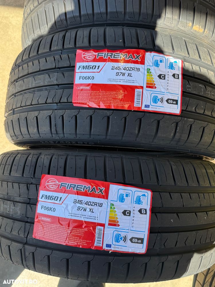 Vând set anvelope 245/40/18-275/35/18 Firemax de vară noi - 3