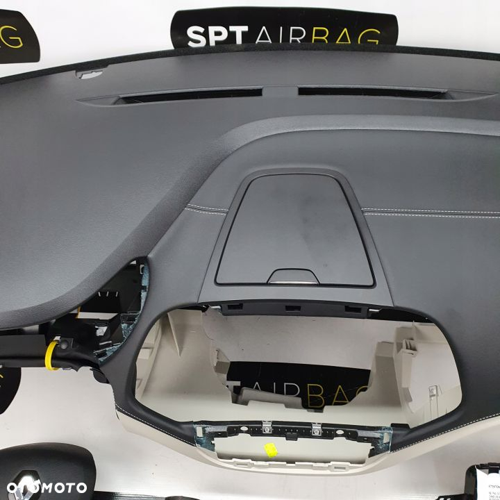 RENAULT CAPTUR LIFT DESKA ROZDZIELCZA KONSOLA KOKPIT PULPIT PODUSZKI AIRBAG AIR BAG PASY KIT SET - 3