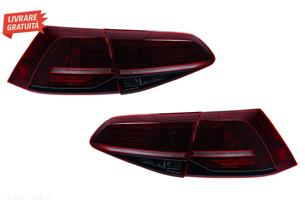 Stopuri Full LED VW Golf 7 & 7.5 VII (2013-2019) Laser Look Dinamic Secvential- livrare gratuita - 3