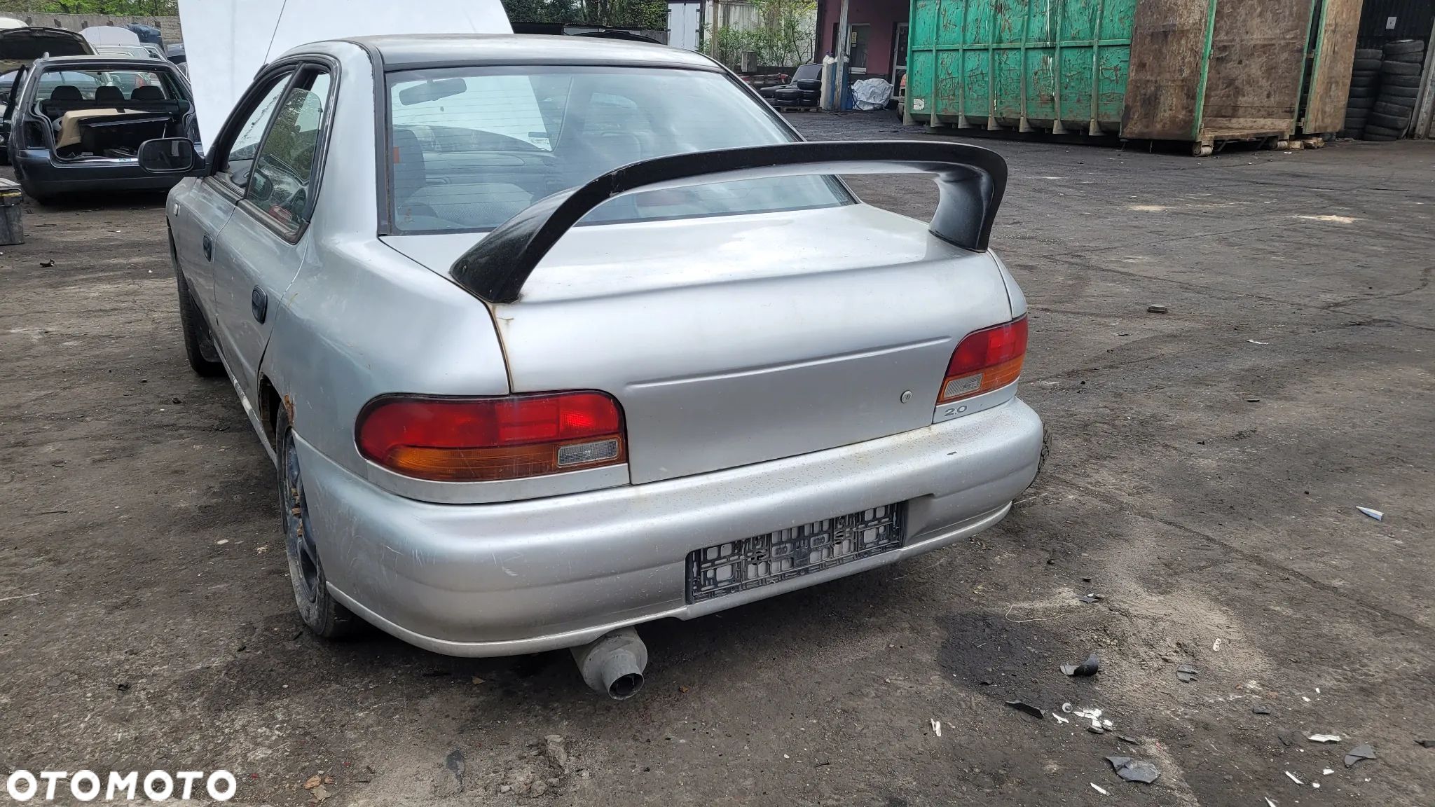 SPOJLER LAMINAT SUBARU IMPREZA  SEDAN - 1