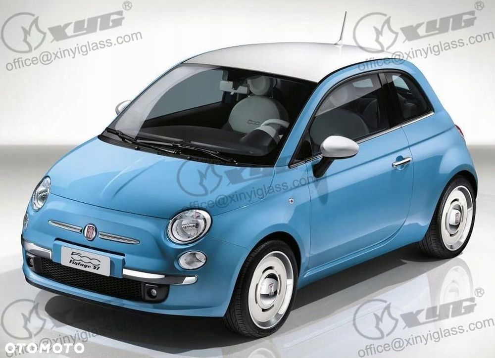 SZYBA CZOŁOWA FIAT 500 2007- ELECTROCHROME MIRROR + VIN - 3