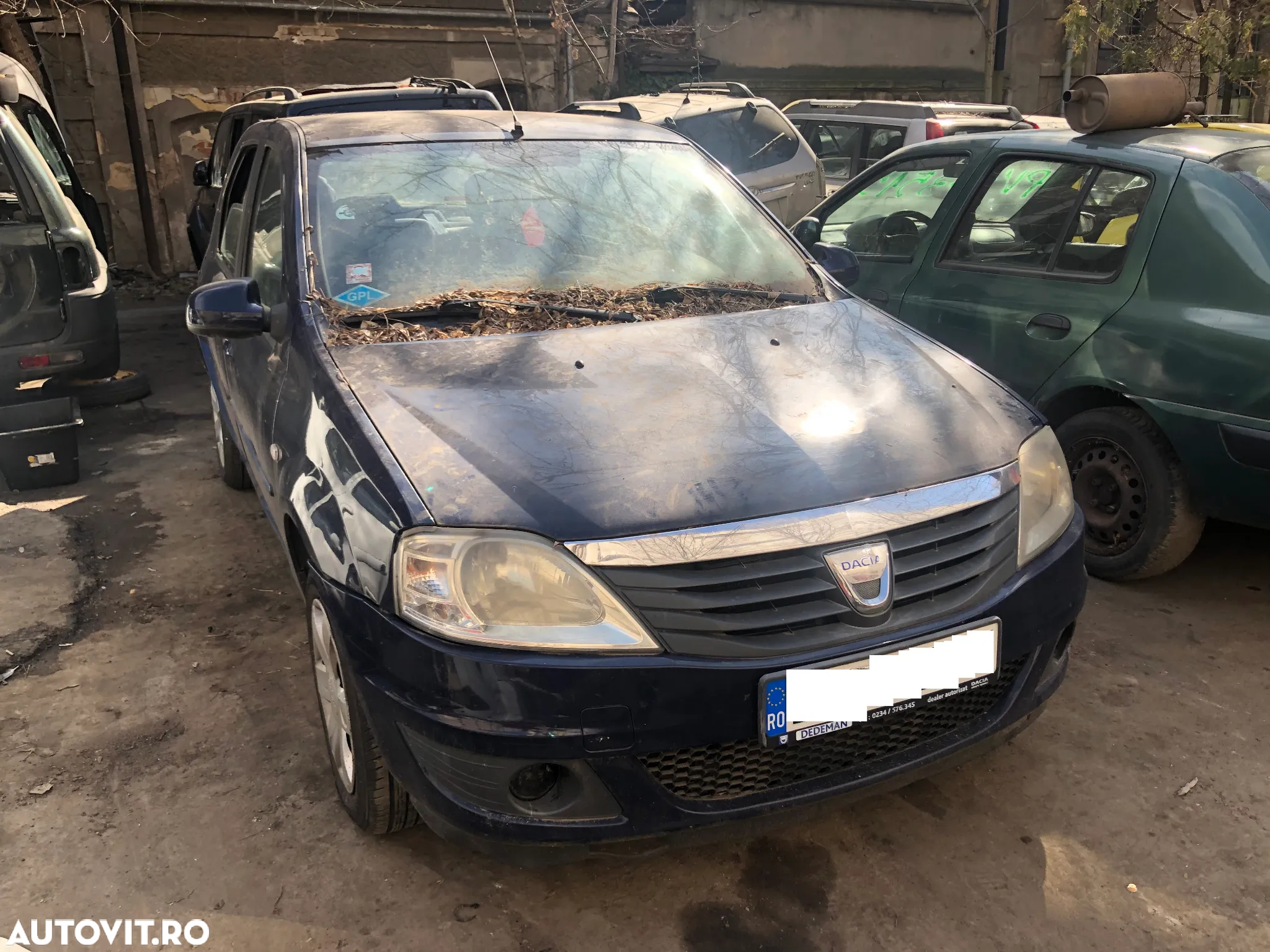 Dezmembrez Dacia Logan PH2 facelift 2011 albastru benzina - 8
