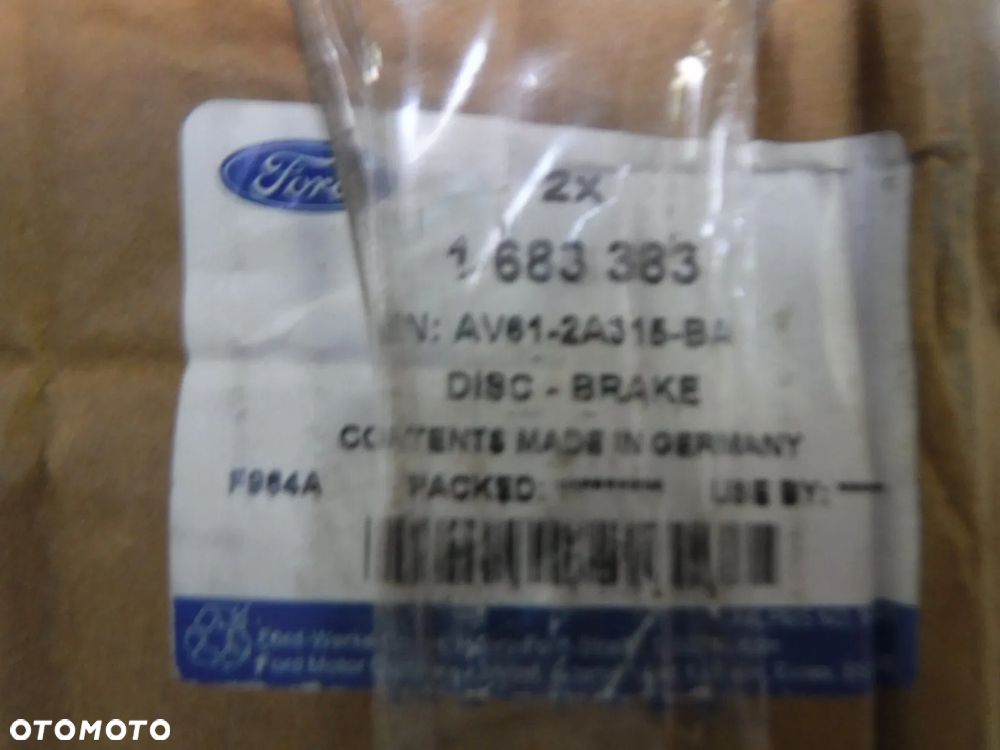 tarcze hamulcowe tył 280mm nowe oryginał ford kuga mk2 c-max 2 connect mk2 - 1