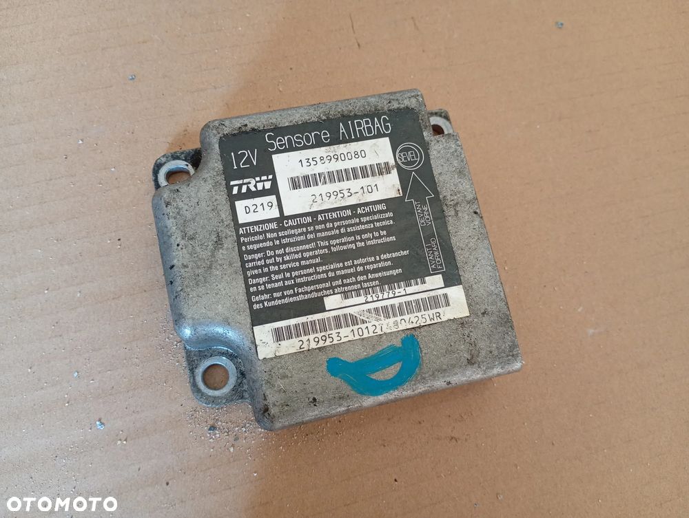 DUCATO BOXER JUMPER 06-11 sensor poduszek airbag moduł 1358990080 - 1