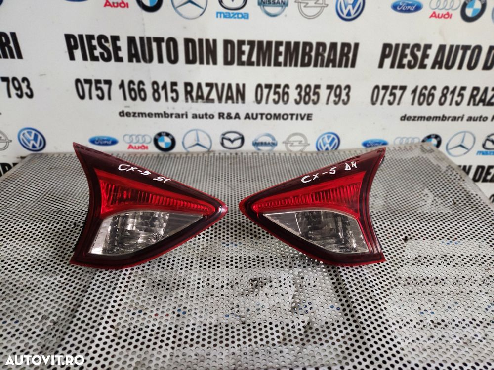 Lampa Stop Tripla Stanga Dreapta De Pe Haion Hayon Mazda CX5 CX-5 An 2013-2014-2015-2016-2017 Dezme - 2