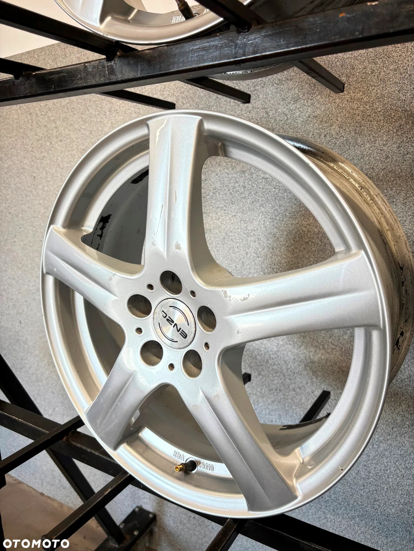 4 FELGI ALU. TOYOTA PRIUS,SUBARU FORESTER, VW GOLF 4  17'' 7J ET38 ENZO GERMANY - 10