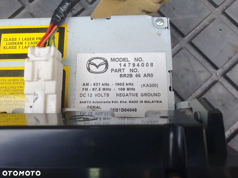 RADIO SAMOCHODOWE 14794008 MAZDA 3 BK - 3
