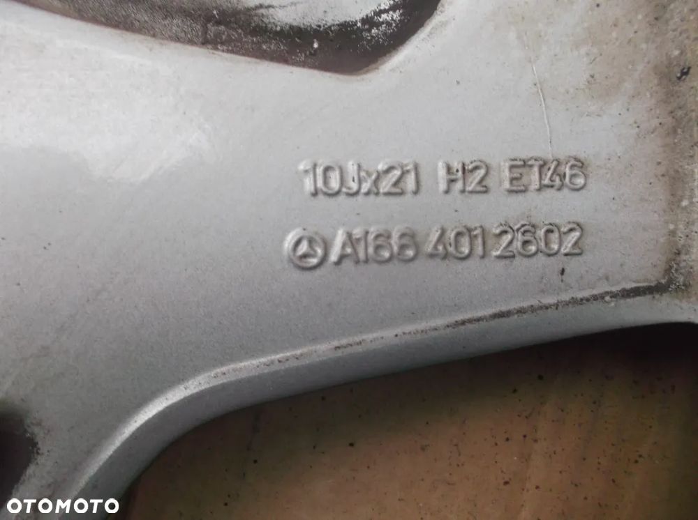 Mercedes W166 ML X166 GL AMG Felga 10X21 ET46 - 7