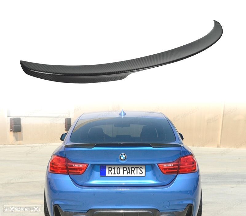 AILERON LIP BMW SERIE 4 GT F36 LOOK M PERFORMANCE CARBONO - 1