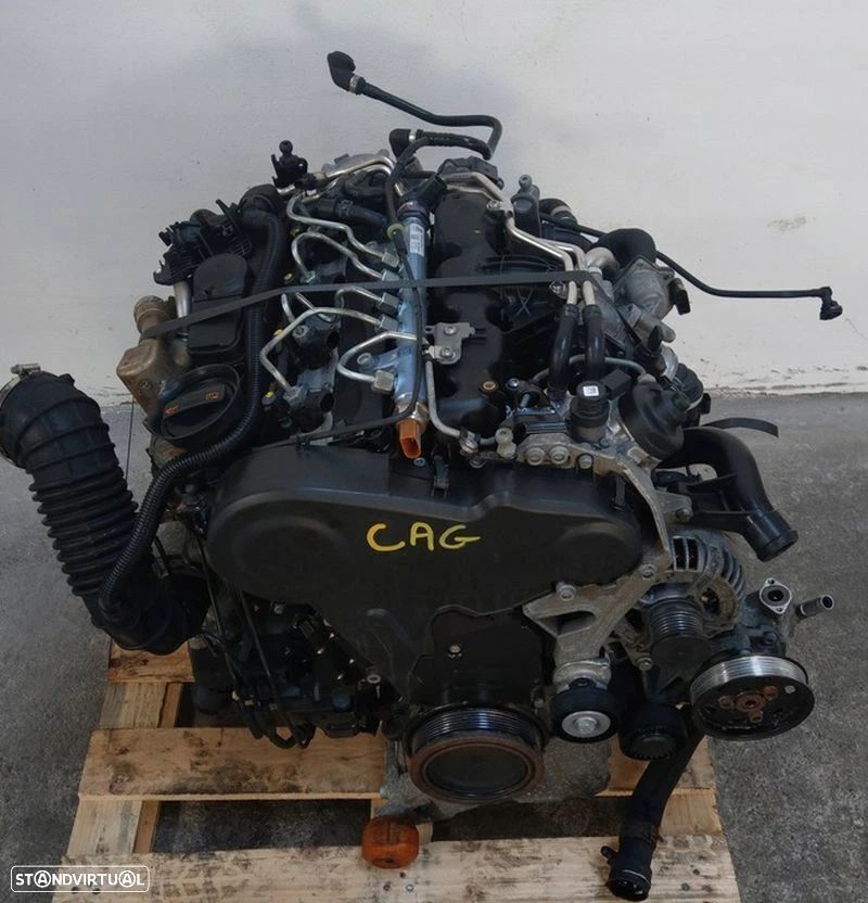 .Motor Completo VW Audi Seat 2.0 TDI 16v 143cv CAG Bosch 2004 - 2013 - 1