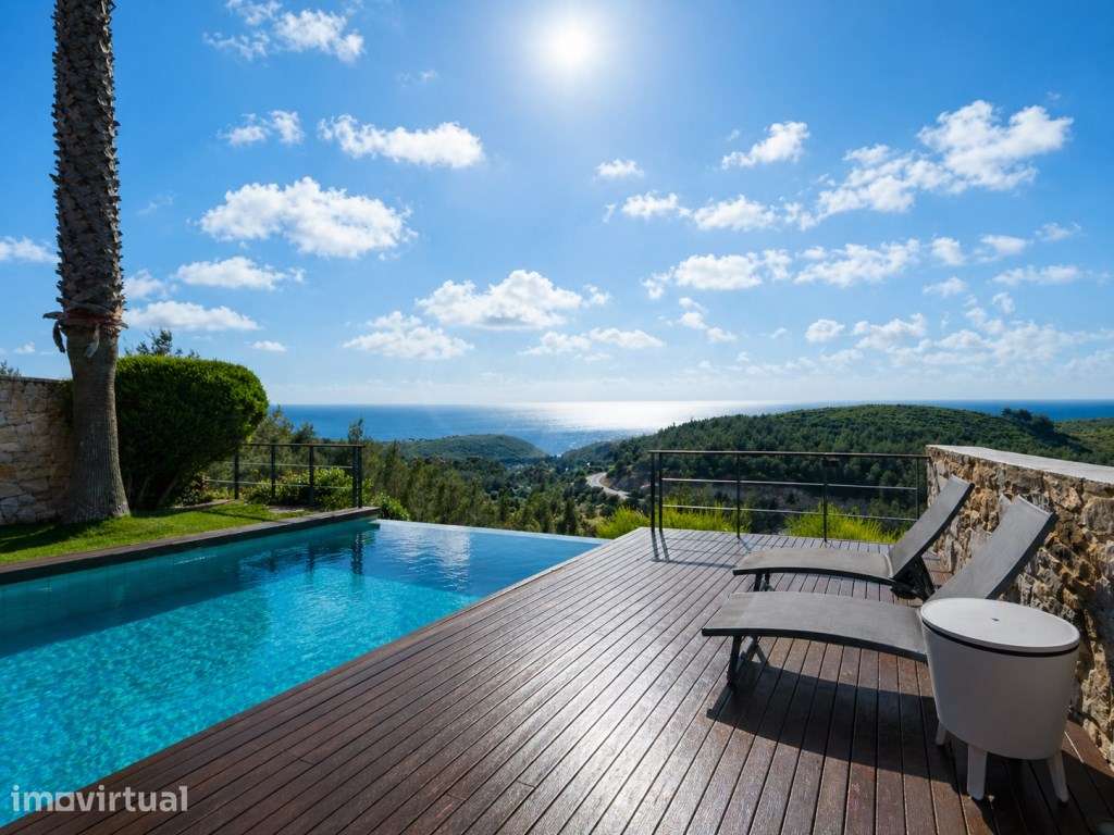 Moradia T4 c/ piscina aquecida e vista Mar | Guincho - Grande imagem: 2/45