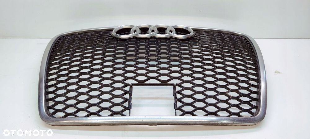 GRILL ATRAPA CHŁODNICY RADAR AUDI RS6 A6 C6 4F0853651AL 4F0853651AM - 6