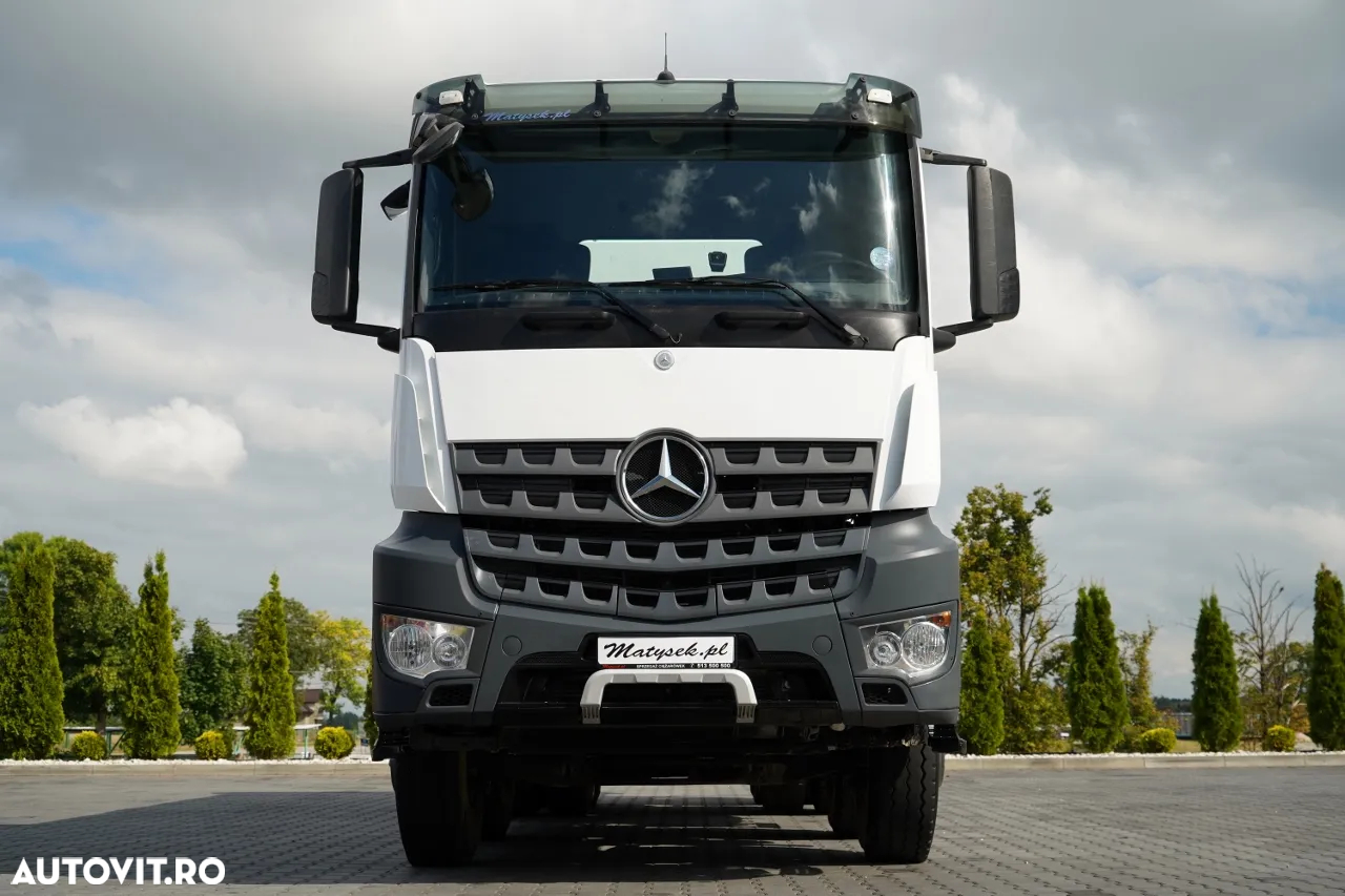Mercedes-Benz AROCS 3243 / 8x4 / BASCULĂ DUBLU 6,2 M / BASCULĂ HIDRODOXICĂ / EURO 6 / IMPORTAT - 18