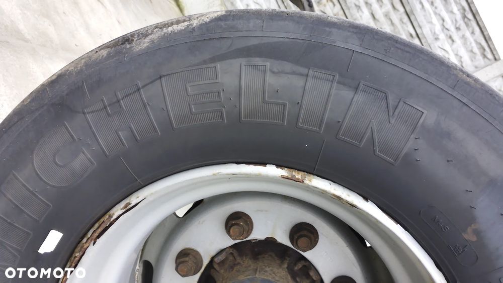 Oś BPW Naczepa Przyczepa  Mega Resor Pół resor Felga 19.5 Opony 245/45r19.5 - 19