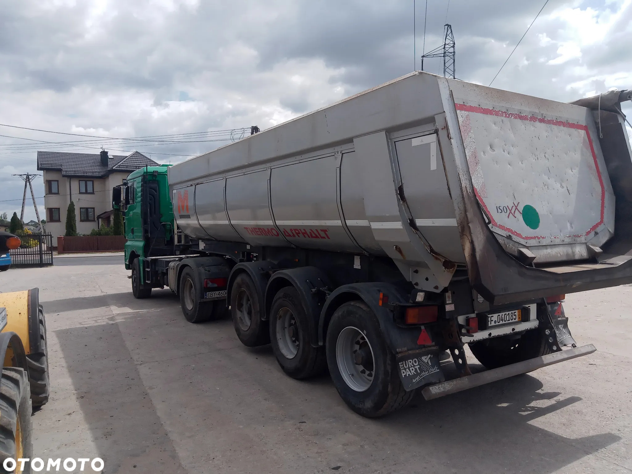 MAN Tgx 18-480 4x4+Naczepa Wywrotka Stalowa Termo - 4