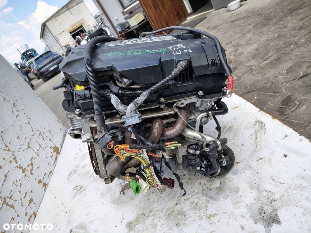 SILNIK KOMPLETNY N43B20A BMW 3 E93 2.0B 320I 86 TYŚ KM - 2