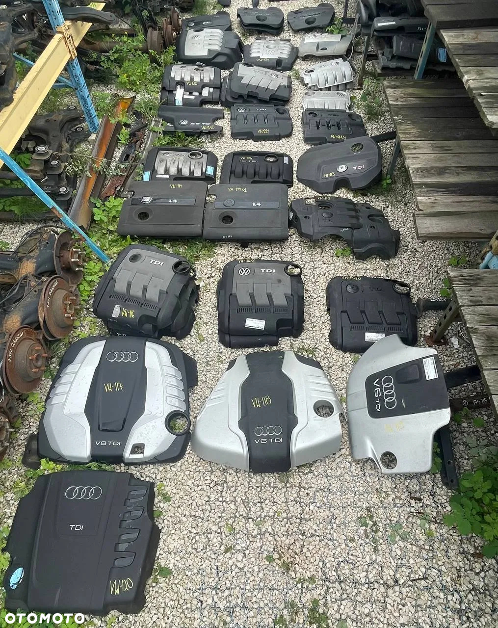 POKRYWA MASKOWNICA  SILNIKA VW VOLKSWAGEN AUDI SEAT SKODA - 6