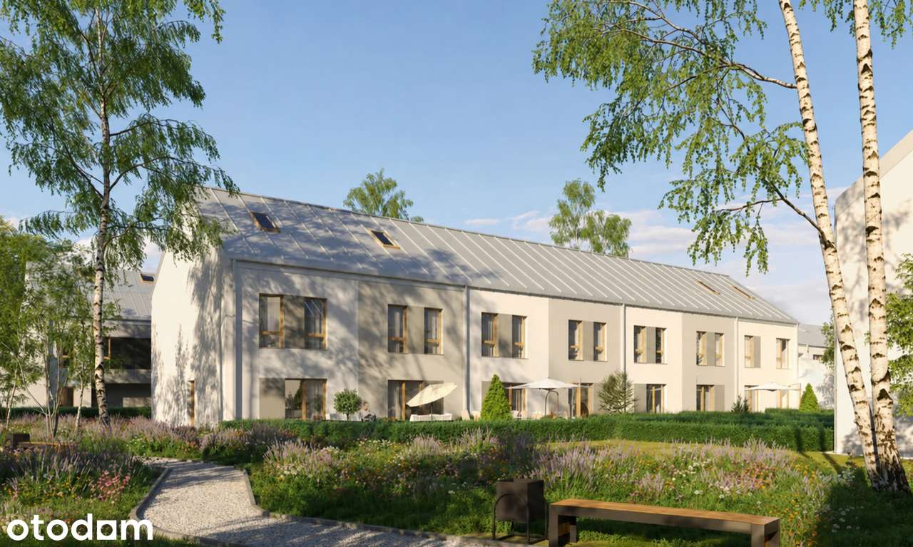 4 pokoje (85,7 m²), 2 poziomy, poddasze + ogród | Nowa Wola