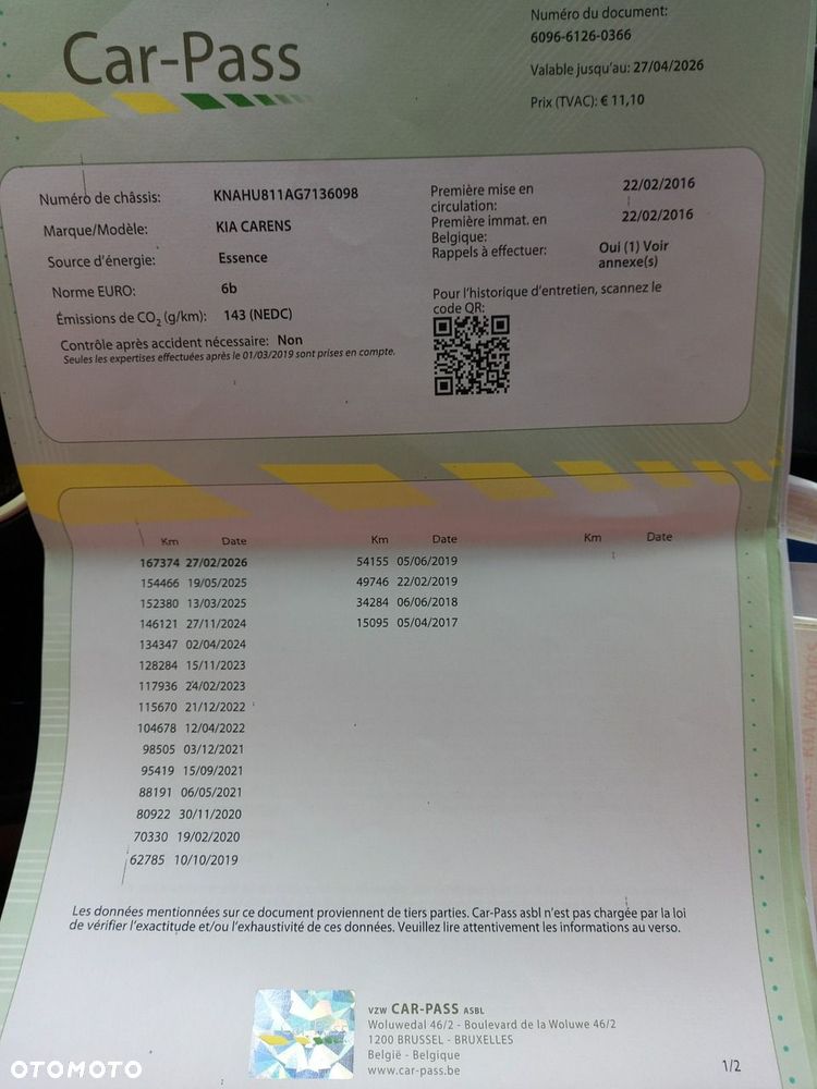 Kia Carens 1.6 GDI Business Line 7os EU6 - 36
