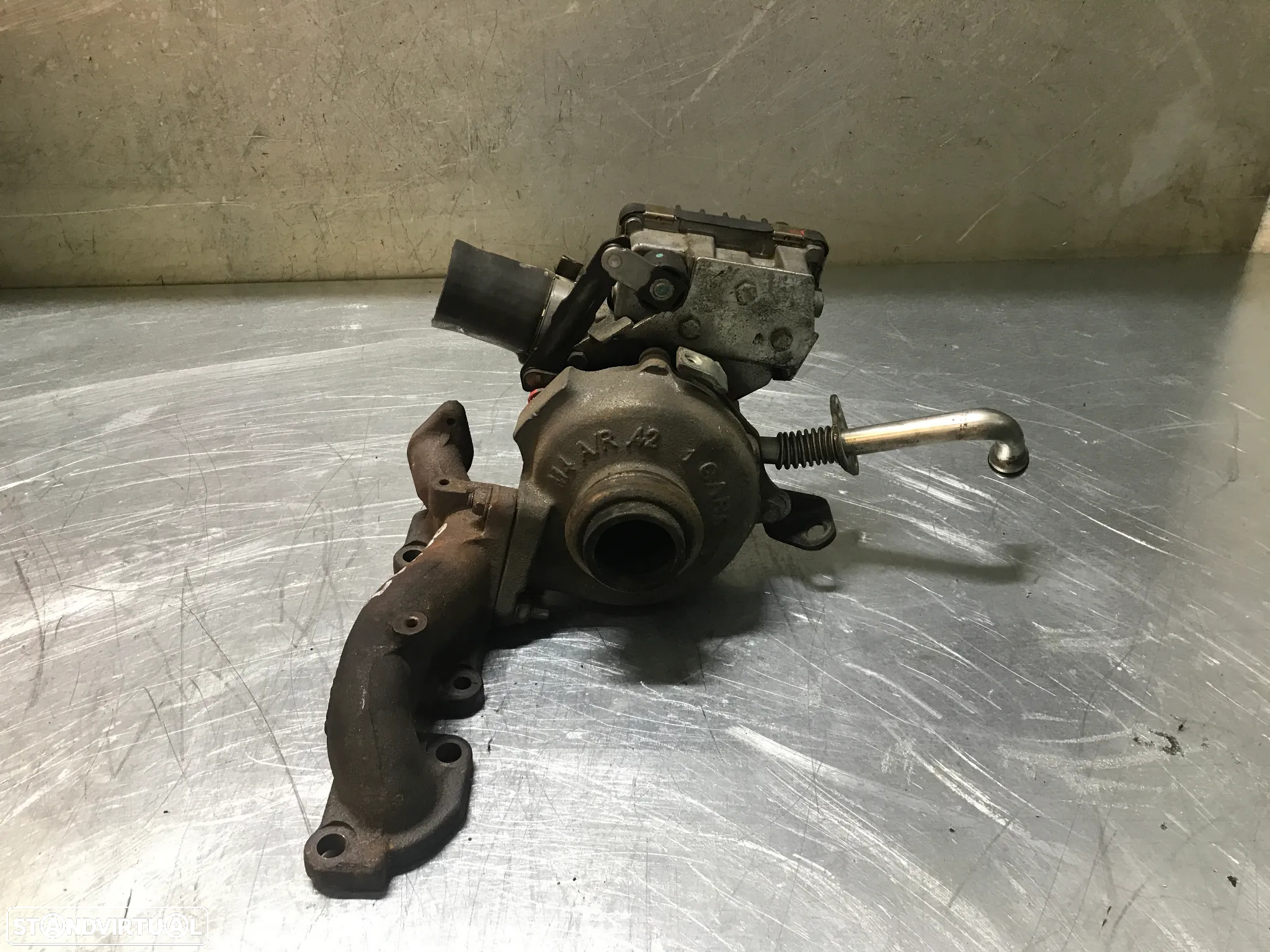 TURBO PEUGEOT 407 / 607 / CITROEN C5 /C6 2.7HDI 4U3Q-6K682-BJ - 4