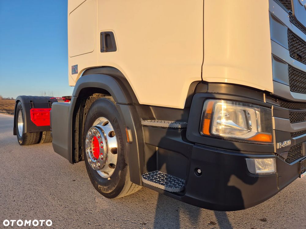 Scania R450 NAUKA JAZDY RETARDER  STANDARD 7300kg / DOBRA POD WYWROTKĘ / KLIMA POSTOJOWA z Niemiec HYDRAULIKA - 14